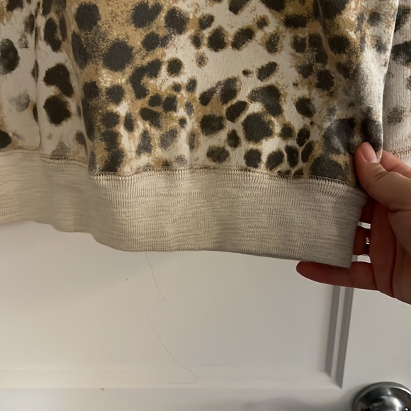 Isabel Marant cheetah sweater size M 100% cotton - Picture 7 of 12